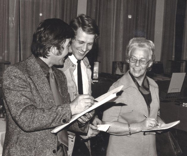 Tante Jo en Erik - Ryam - April 1975
